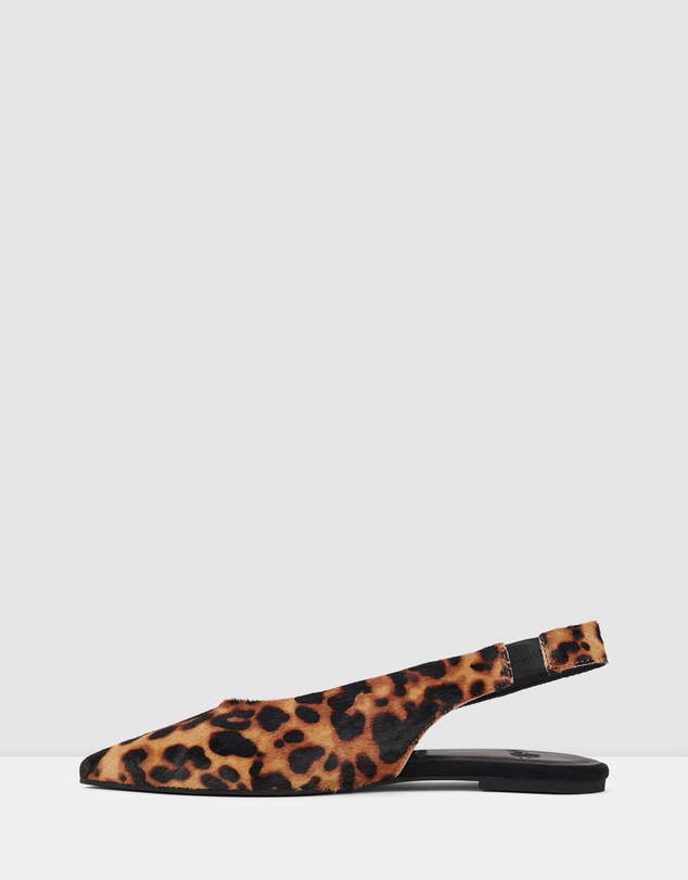 Rollie - Pointed Slingback Flat
