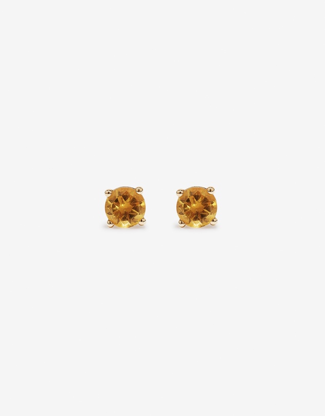 Michael Hill - Citrine Birthstone Studs in 10kt Yellow Gold