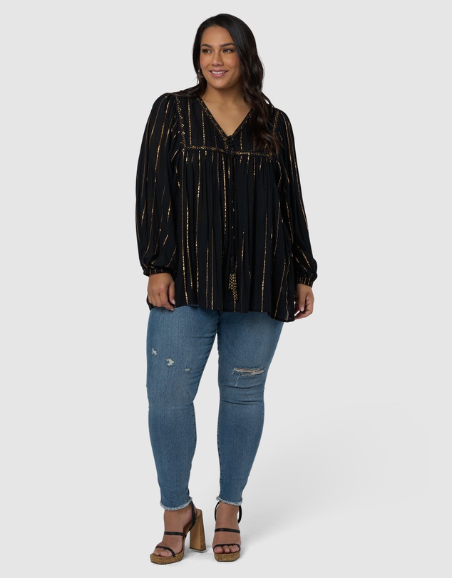 The Poetic Gypsy - Moonlit Reverie Blouse