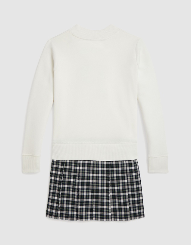 Polo Ralph Lauren - Letterman Fleece Sweatshirt Dress - ICONIC EXCLUSIVE - Teens