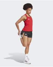 adidas Performance - Adizero Essentials Running Split Shorts Womens