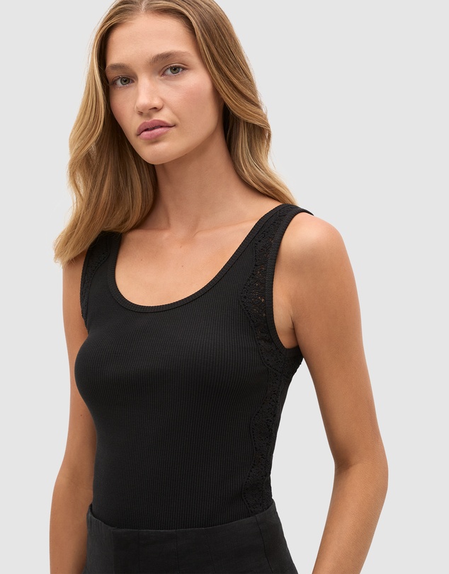 Seed Heritage - Lace Panel Tank