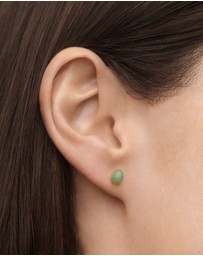 PDPAOLA - Green Aventurine Gravity Ear Piercing