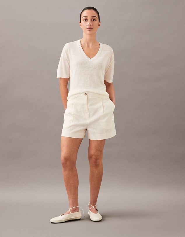 Calvin Klein - Luxe Linen Top