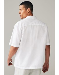 NEXT - Linen Blend Short Sleeve Shirt