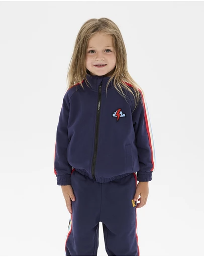Rock Your Kid - Far Out Vinnie Zip Through Sweatshirt