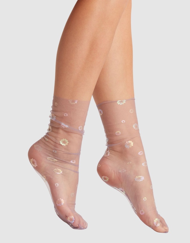 High Heel Jungle - Hologram Daphne Socks