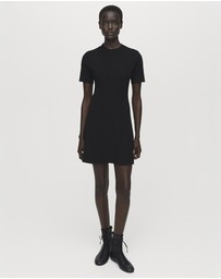 M.N.G - Fine-Knit Flared Dress
