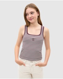 Seed Heritage - Striped Logo Tank - Teen