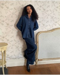 CAMIXA - Palazzo Denim Pants