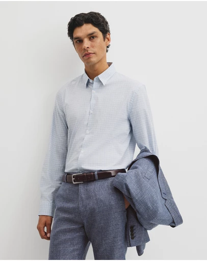 Country Road - Slim Fit Cut & Sew Check Shirt