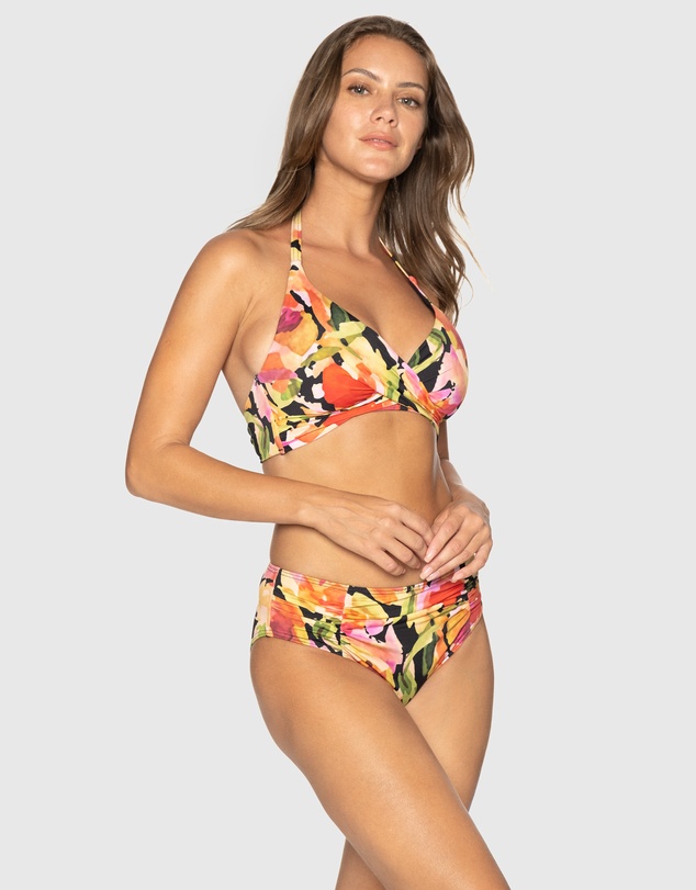 Nip Tuck Swim - Black Roman Holiday Brigitte Bikini Top