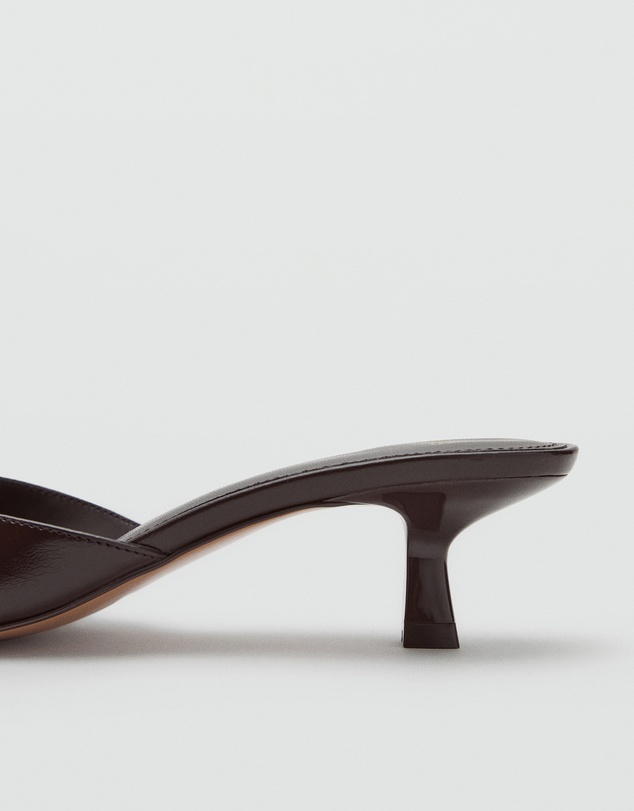 M.N.G - Kitten Heel Sandals