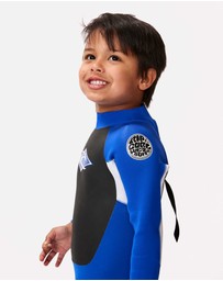 Rip Curl - Groms Omega 3/2mm Full Length Back Zip Wetsuit Steamer