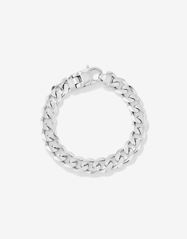 Michael Hill - 11.3mm Curb Bracelet in Sterling Silver