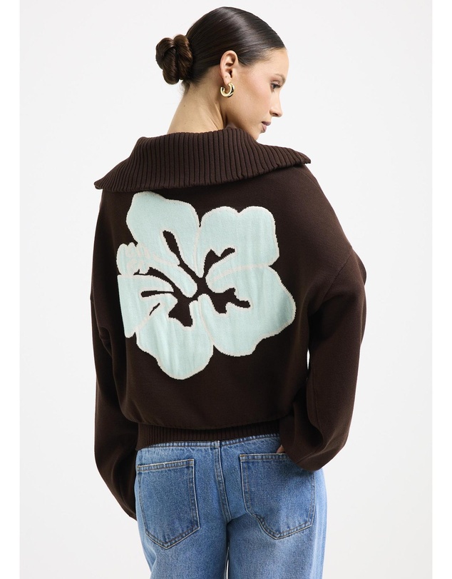 Subtitled - Florian Quarter Zip Jumper