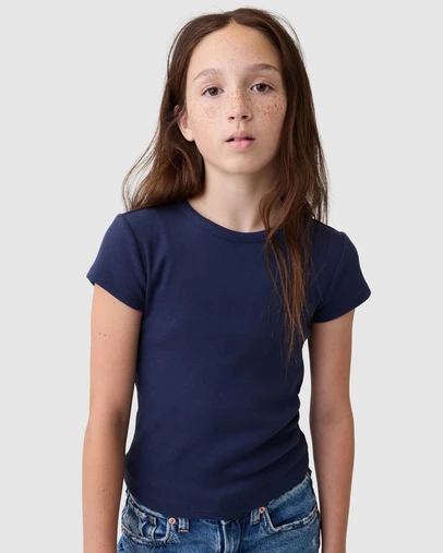 GAP - SS Perfect Rib Tee - Teens