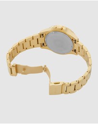 Fossil - Fossil Blue Dive Gold Analogue Watch