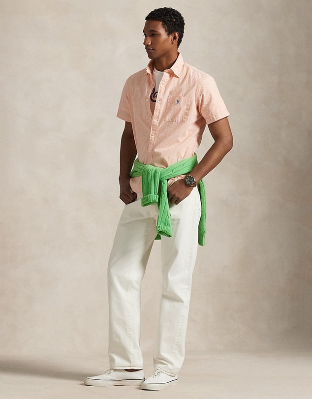 Polo Ralph Lauren - Custom Fit Seersucker Shirt