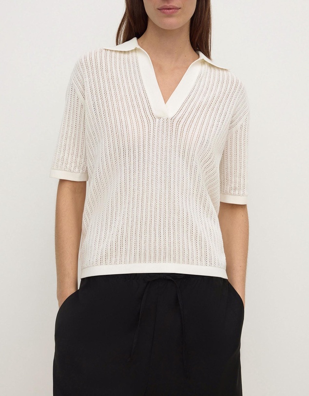 Assembly Label - Nina Cotton Knit Polo