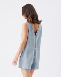 Ripe Maternity - Fenix Denim Playsuit