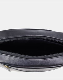 Pierre Cardin - Pierre Cardin Men's Leather Versatile Crossbody Bag