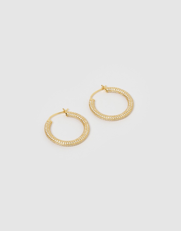 Izoa - Alexa Hoop Earrings