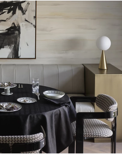 Greg Natale - Hellenica Tablecloth Black