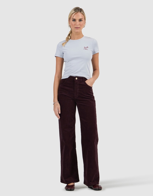 Rolla's - Sailor Scoop Jean Long - Velvet Dark Cherry