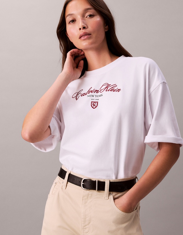 Calvin Klein Jeans - Script Logo Graphic Relaxed T-Shirt