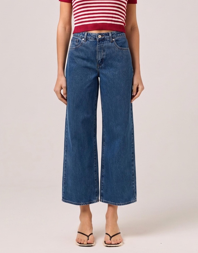 Res x Abrand - Hi Aline Crop Jeans