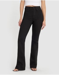 Good American - Never Fades Good Classic Slim Bootcut Jeans