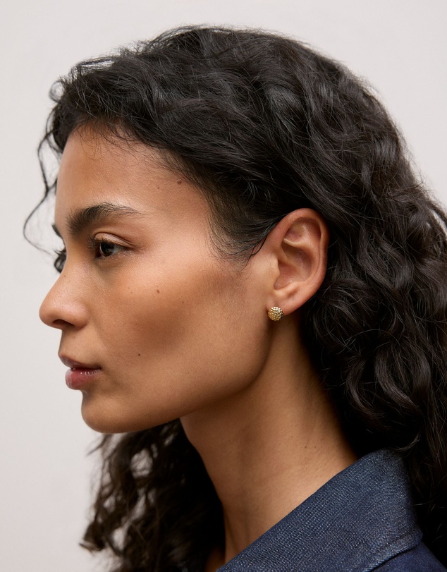 Trenery - Rava Stud Earrings in Gold