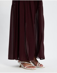 AERE - Leather Slingback Heels