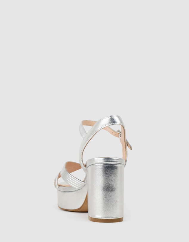 Edward Meller - RAYNE80 Strappy Crossover Platform Sandal