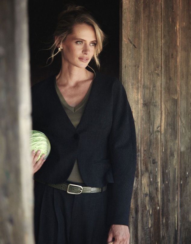 Forcast - Pippa Rounded Shoulder Blazer