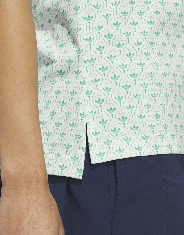 adidas Originals - Originals All Over Trefoil Polo Shirt Womens