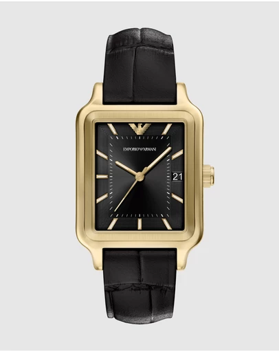 Emporio Armani - Black Analogue Watch