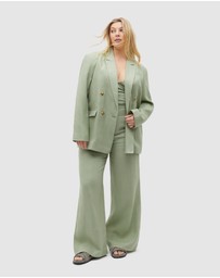 Seed Heritage - Linen Balconette Top