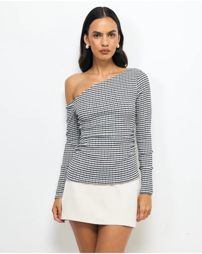 AERE - Aeliana Off Shoulder Top