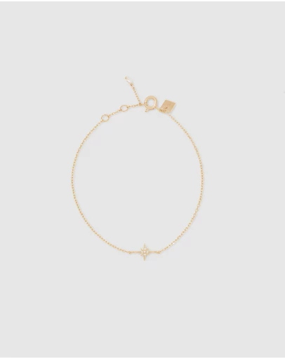 By Charlotte - Gold Starlight Bracelet