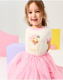 Rock Your Kid - Christmas Ringer Dress - Kids