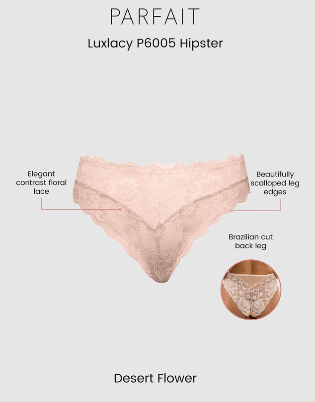 Parfait - Luxlacy High Cut Lace Brief