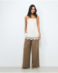 AERE - Sierra Relaxed Suiting Pants