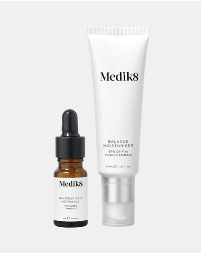 Medik8 - Balance Moisturiser with Glycolic Acid Activator