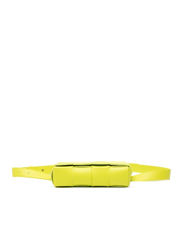 Pre-Loved by Azura Reborn - Pre-Loved Mini Nappa Intrecciato Cassette Belt Bag