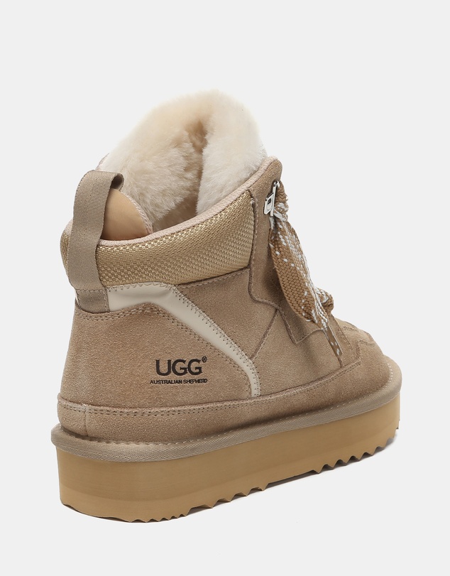 EVERAU - Australian Shepherd Ugg Samir Cow Suede Upper UGG Boots