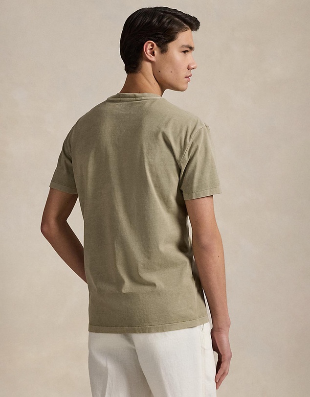 Polo Ralph Lauren - Custom Slim Mineral-Dyed Pocket T-Shirt