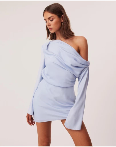 SNDYS - Calissa Long Sleeve Mini Dress - ICONIC EXCLUSIVE