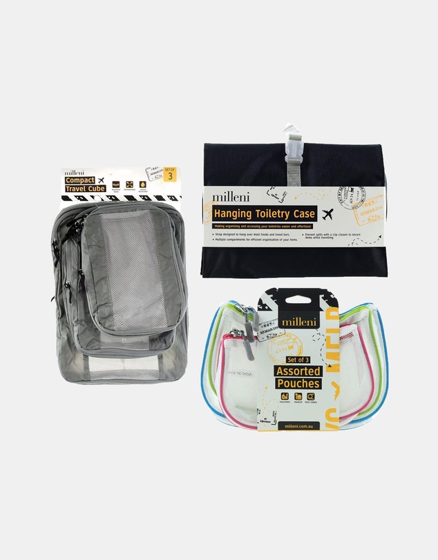 Milleni - Milleni Travel Pack Easy Travel Kit